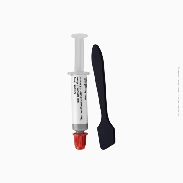 Pâte thermique pour processeur en seringue MM | Générique