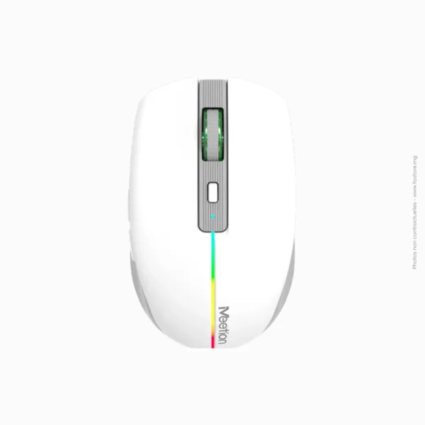 Souris optique sans fil Bluetooth avec boîte | Meetion MiniGo BT