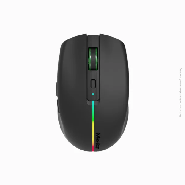 Souris optique sans fil Bluetooth rechargeable | Meetion BT-M002