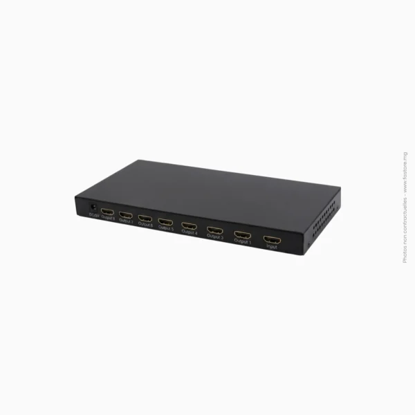 Splitter HDMI avec amplificateur 8 ports 4K | Générique
