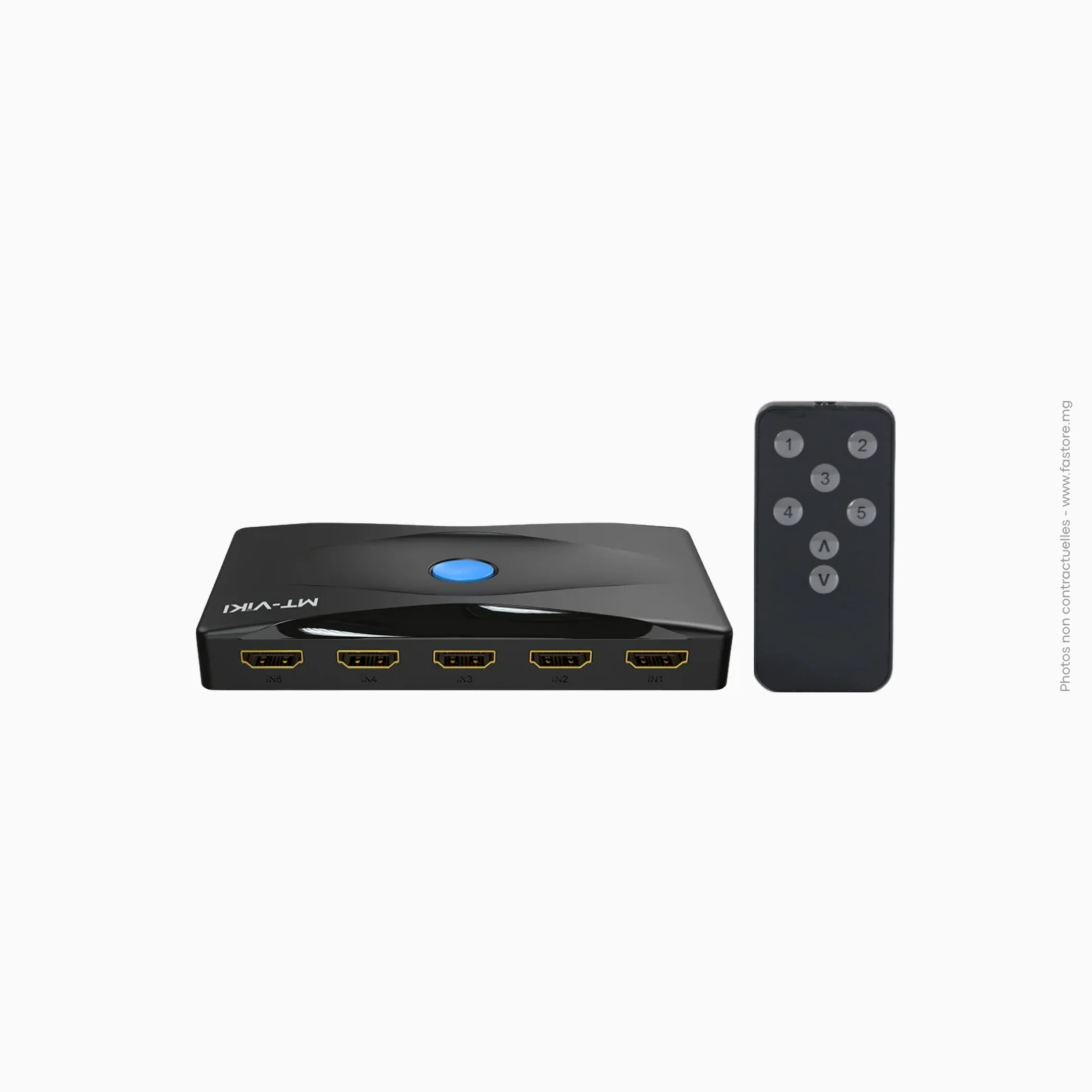 Switch HDMI 5 ports avec télécommande _ Générique Switch HDMI 5 ports avec télécommande | Générique – Image 1