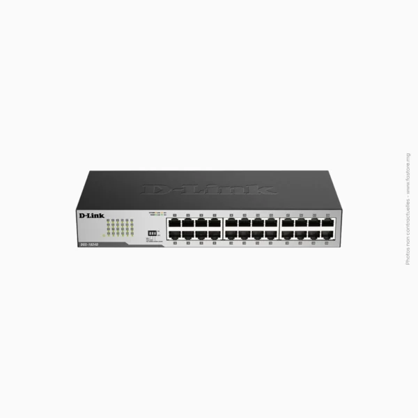 Switch réseau 24 ports Gigabit rackable métal | D-Link DGS-1024D