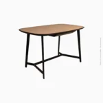 Table de bureau luxe en cuir de selle | LY-006 – Image 2