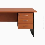 Table de bureau en mélamine 3 tiroirs | AB-216 – Image 3