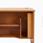 Table de bureau en mélamine avec rangements multiples | HMV-56015 AB-220 – Image 4