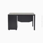 Table de bureau en mélamine avec caisson | LT-01W1406 – Image 4