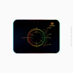 Tapis de souris gaming lumineux en verre organique | Meetion MT-P010