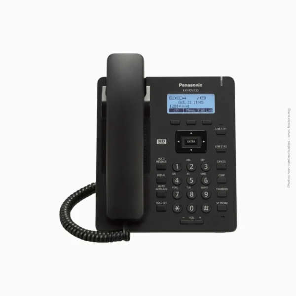 Téléphone filaire IP | Panasonic KX-HDV130X