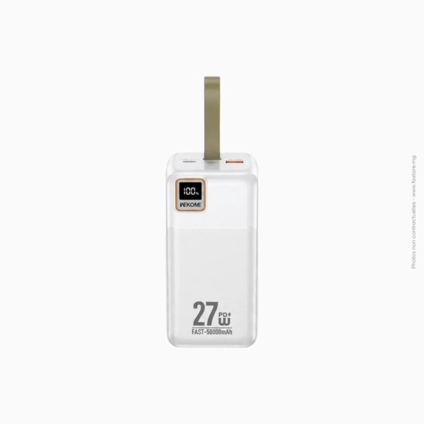 Power Bank 50.000mAh 27W Fast Charging | Wekome WP-97
