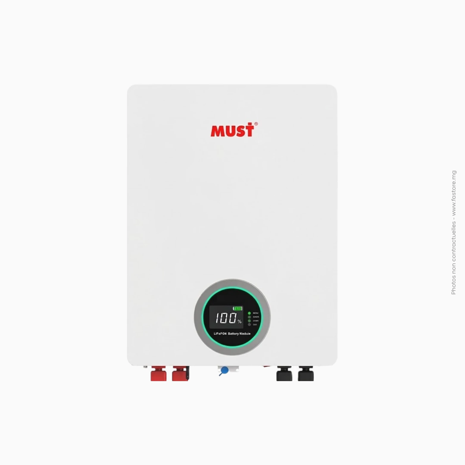 Batterie Lithium 51,2V _ 100Ah - 5 120 Wh _ MUST Batterie Lithium 51,2V / 100Ah - 5 120 Wh | MUST – Image 1