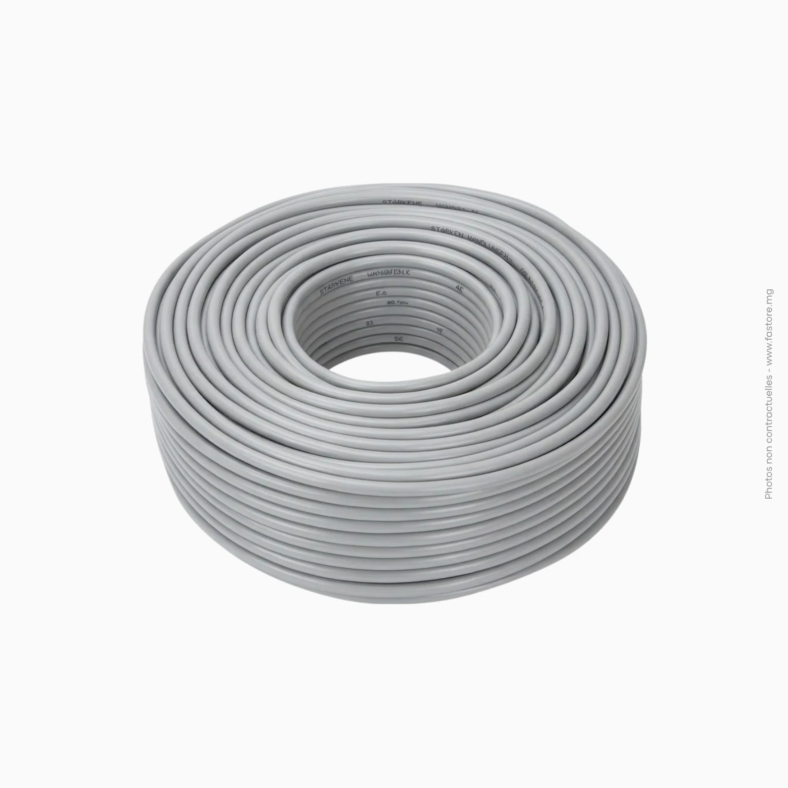 Câble industriel U1000R2V rigide (Rouleau 50m) _ 2x1.5mm² - Gris PROWATT Câble industriel U1000R2V rigide (Rouleau 50m) | 2x1.5mm² - Gris PROWATT – Image 1