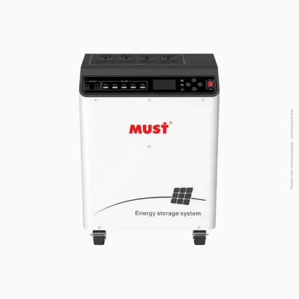 Centrale portable 25,6V / 120Ah - 3 072 Wh | MUST