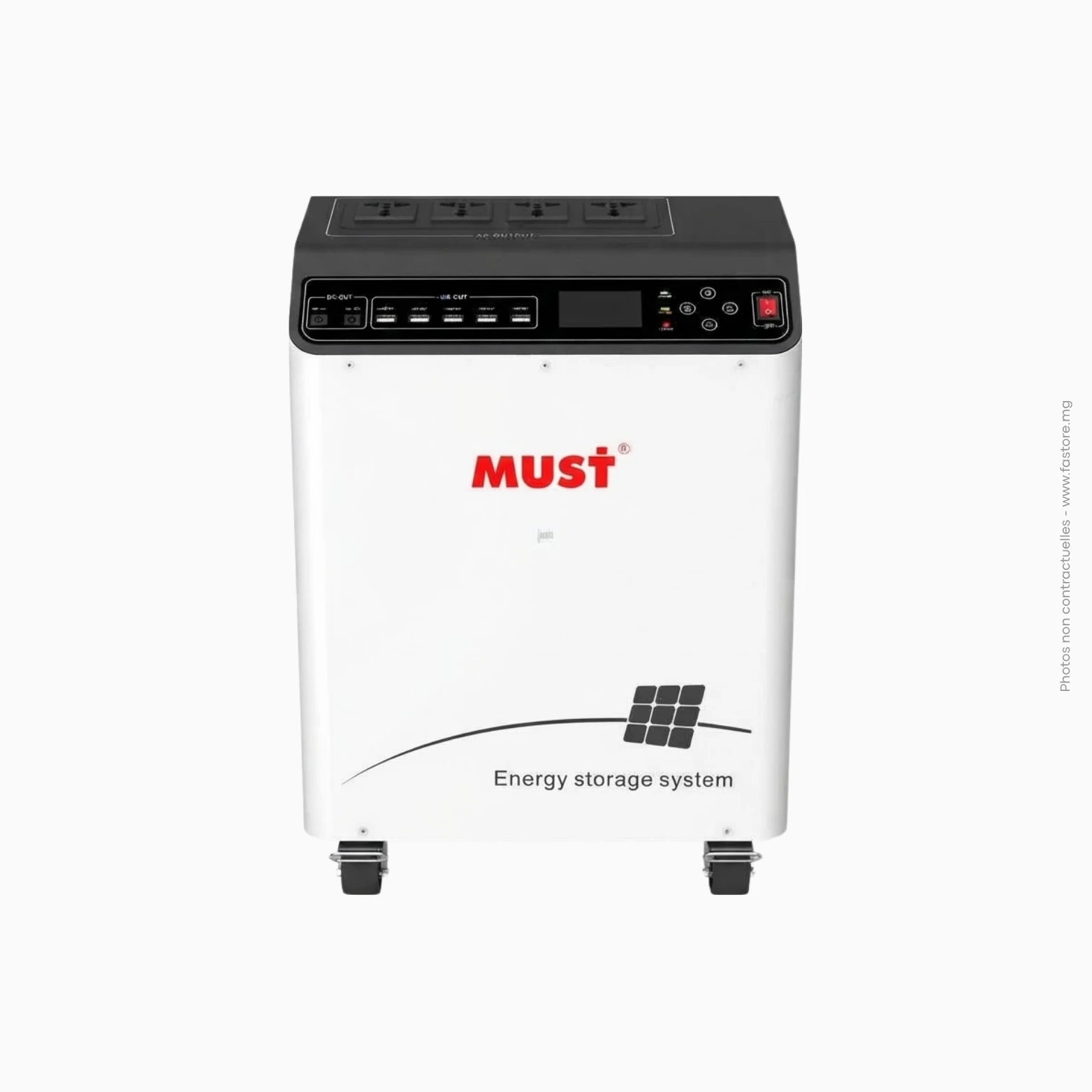 Centrale portable 25,6V _ 120Ah - 3 072 Wh _ MUST Centrale portable 25,6V / 120Ah - 3 072 Wh | MUST – Image 1