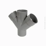 Culotte double évacuation FF 45° | D100 PVC