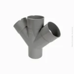 Culotte double évacuation MF 45° | D100 PVC