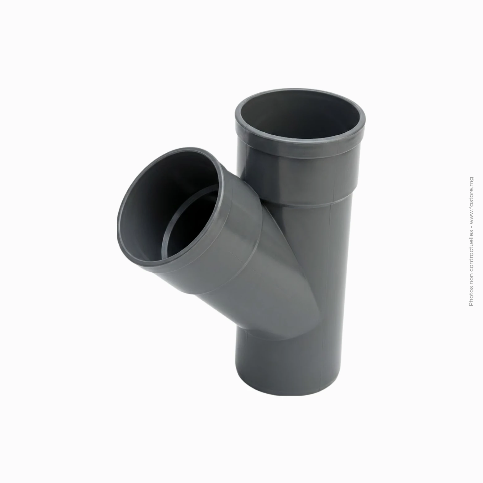 Culotte évacuation MF 45° _ D80 PVC Culotte évacuation MF 45° | D80 PVC – Image 1