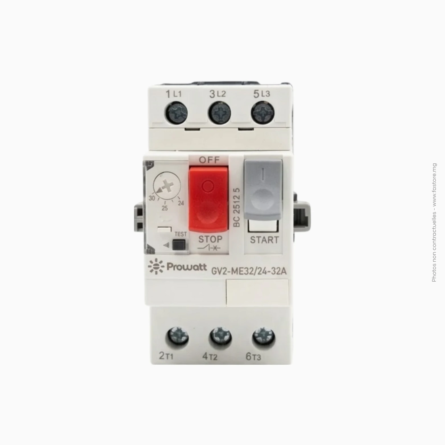 Disjoncteur _ Interrupteur différentiel GV2 _ 24_32A PROWATT Disjoncteur / Interrupteur différentiel GV2 | 24/32A PROWATT – Image 1