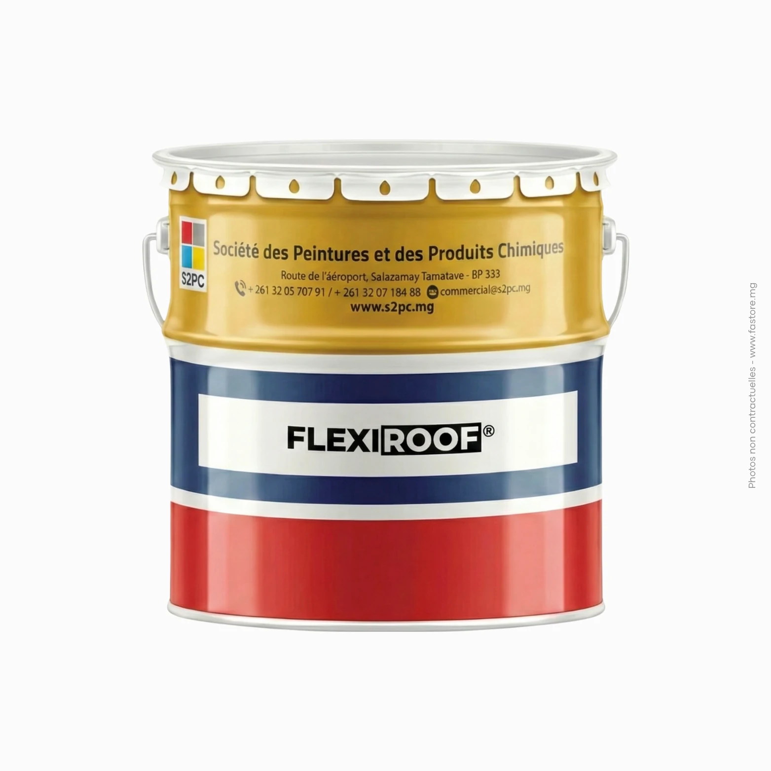 Flexiroof 25 kg - S2PC Revêtement d'étanchéité souple pour toitures 25 kg | Flexiroof – Image 1