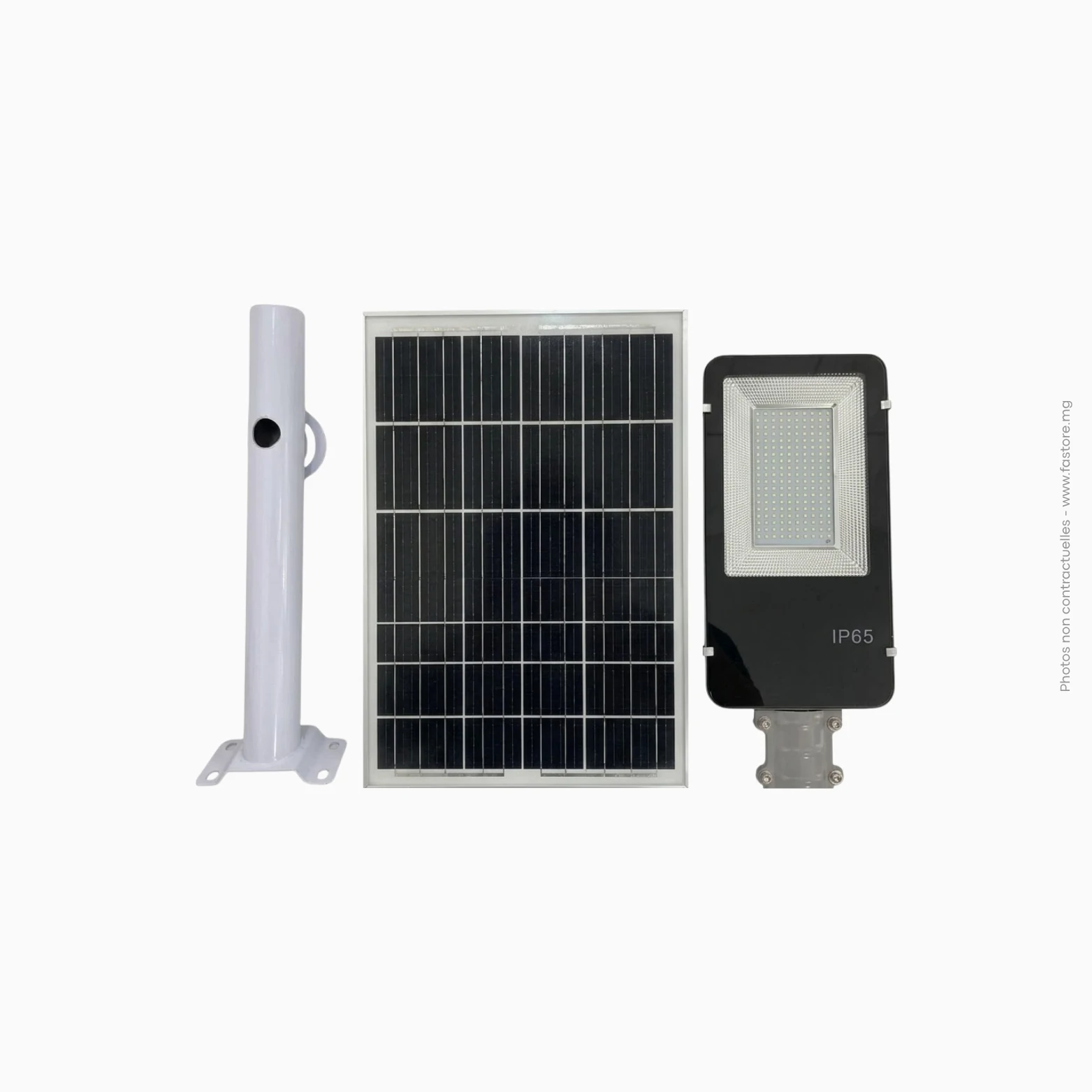 Lampadaire solaire de luxe (panneau séparé) _ 100W PROWATT Lampadaire solaire de luxe (panneau séparé) | 100W PROWATT – Image 1
