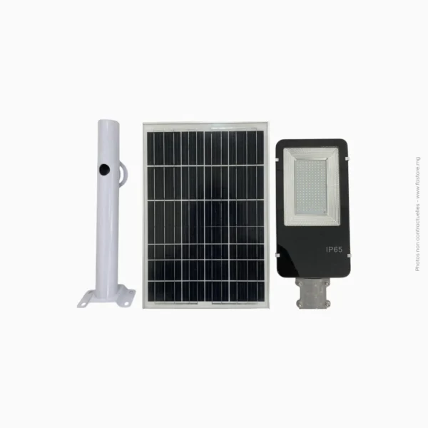 Lampadaire solaire de luxe (panneau séparé) | 300W PROWATT