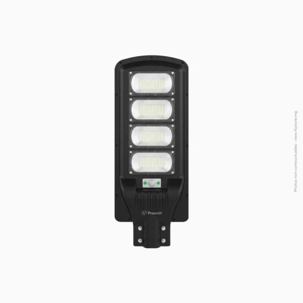 Lampadaire solaire tout-en-un | 400W (4 lampes) PROWATT