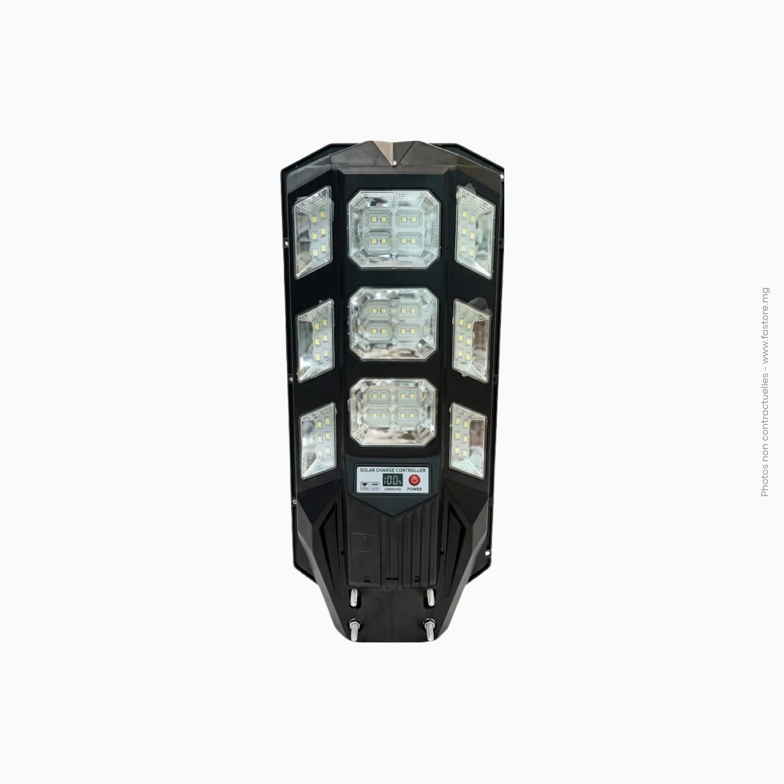 Lampadaire solaire triple IP65 _ 300W PROWATT Lampadaire solaire triple IP65 | 300W PROWATT – Image 1