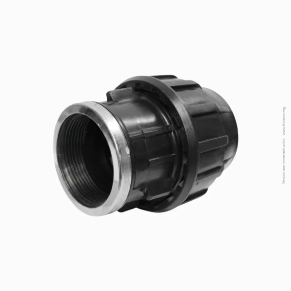 Manchon mixte taraudé (Raccord femelle) | D20 PEHD