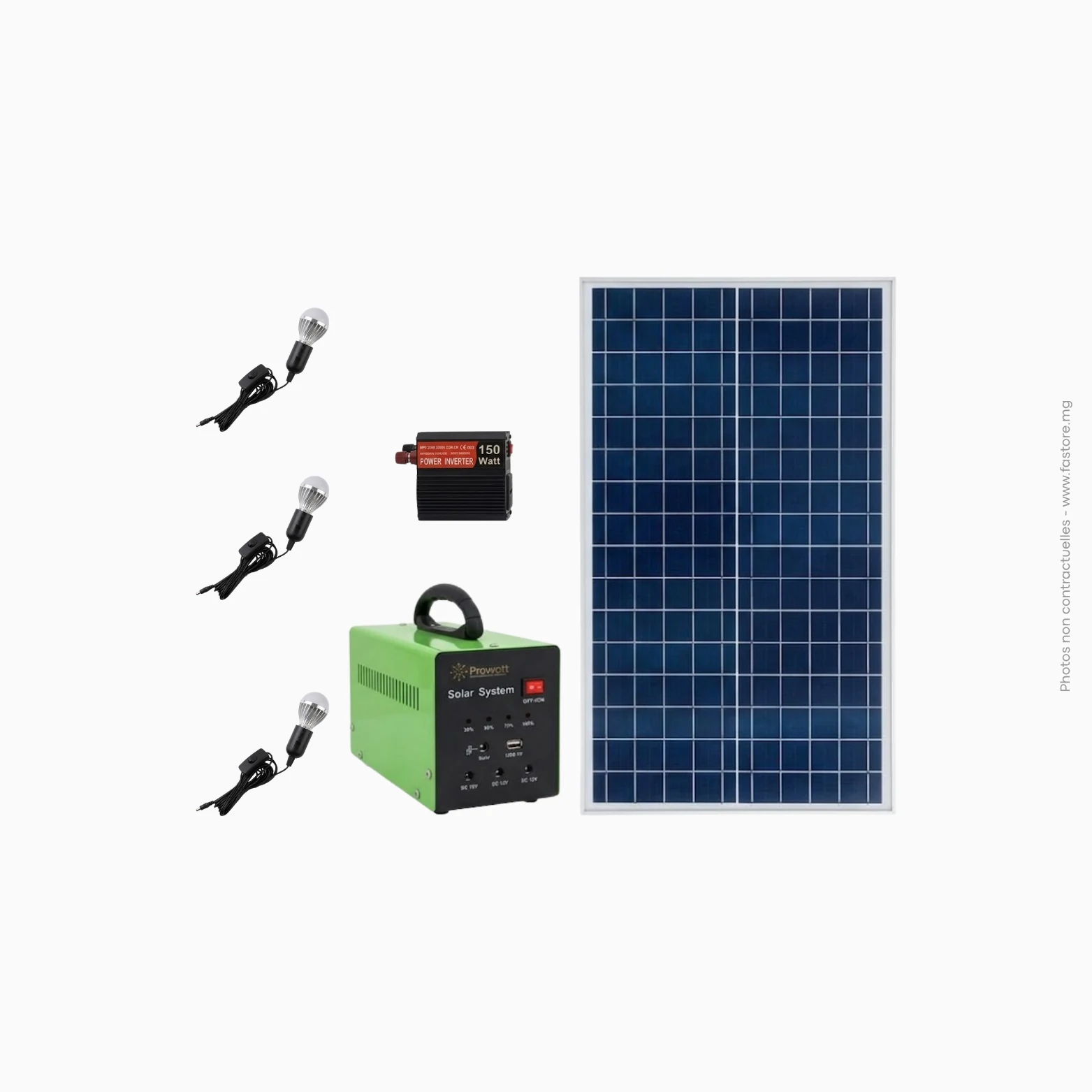Mini kit solaire Home Max PROWATT Mini kit solaire Home Max PROWATT – Image 1