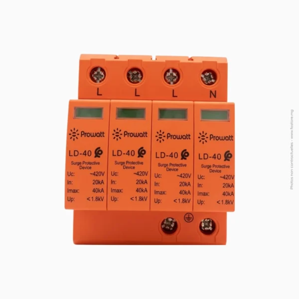 Parafoudre DC 2P | 1000V 40kA PROWATT