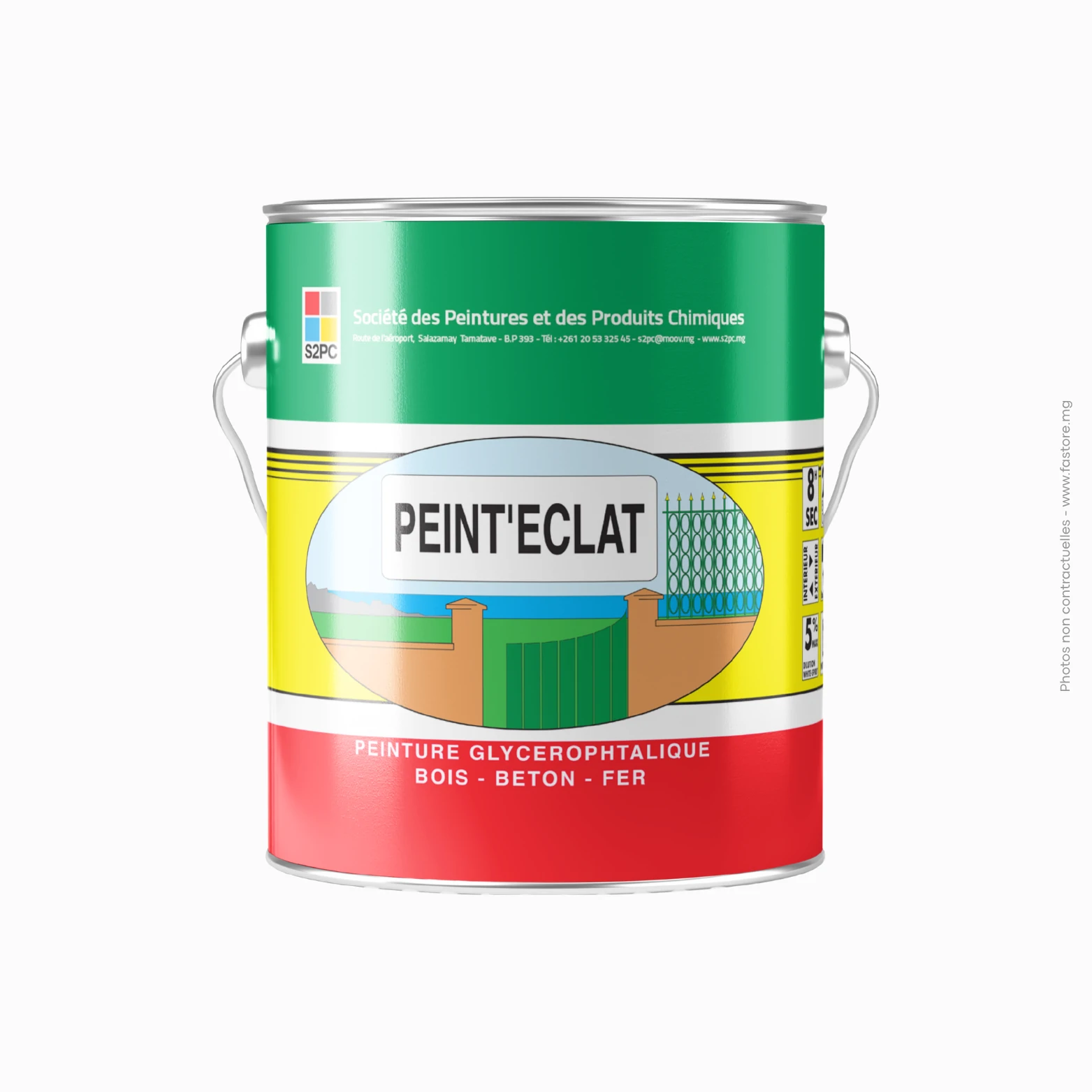 Peint Eclat 3 kg - S2PC Peinture à l'huile finition brillante 3 kg | Peint’Eclat – Image 1