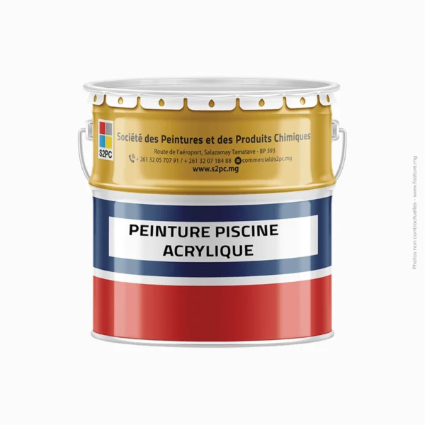 Peinture acrylique pour margelles de piscine 20 kg | Peinture Piscine Acrylique