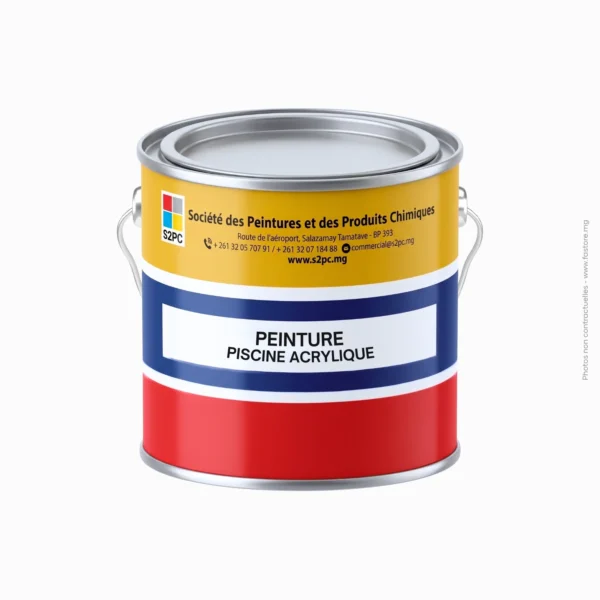 Peinture acrylique pour margelles de piscine 3 kg | Peinture Piscine Acrylique