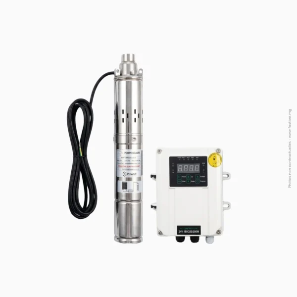 Pompe solaire DC | 1,2m3 - 65m - 24V PROWATT