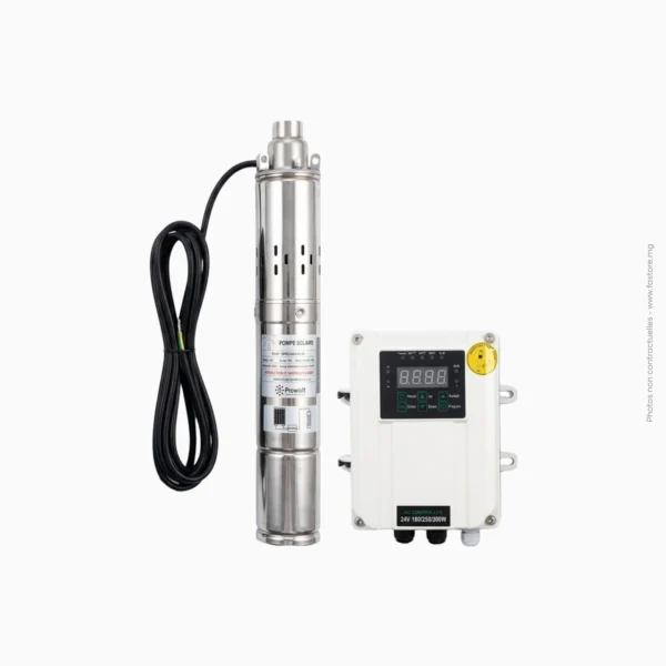 Pompe solaire DC | 1,5m3 - 95m - 48V PROWATT