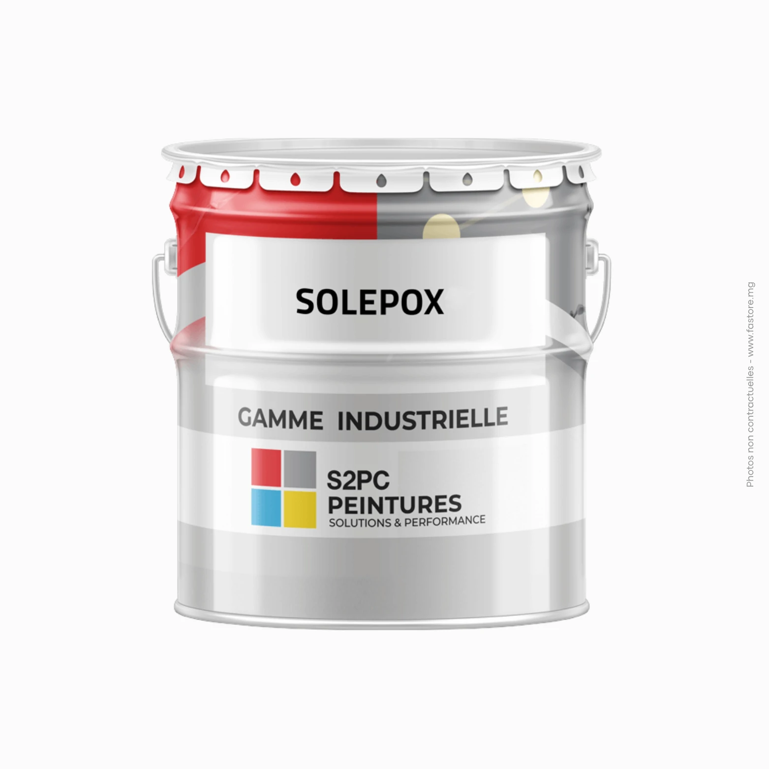 Solepox 18 kg - S2PC Peinture de sol époxy trafic intense 18 kg | Solepox – Image 1