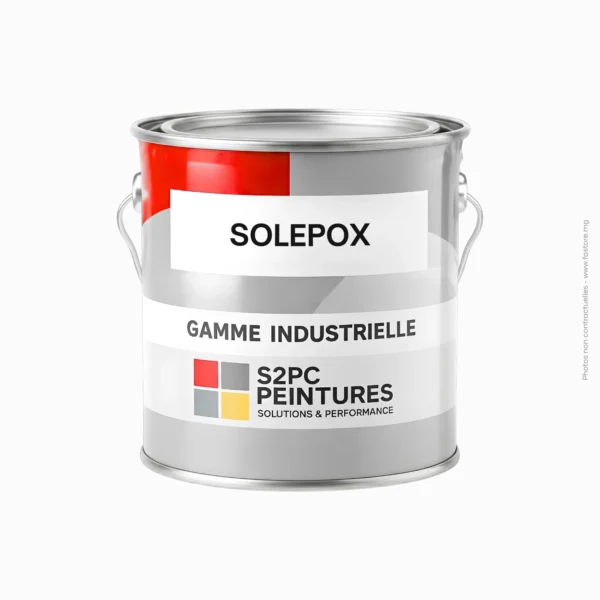 Peinture de sol époxy trafic intense 3 kg | Solepox
