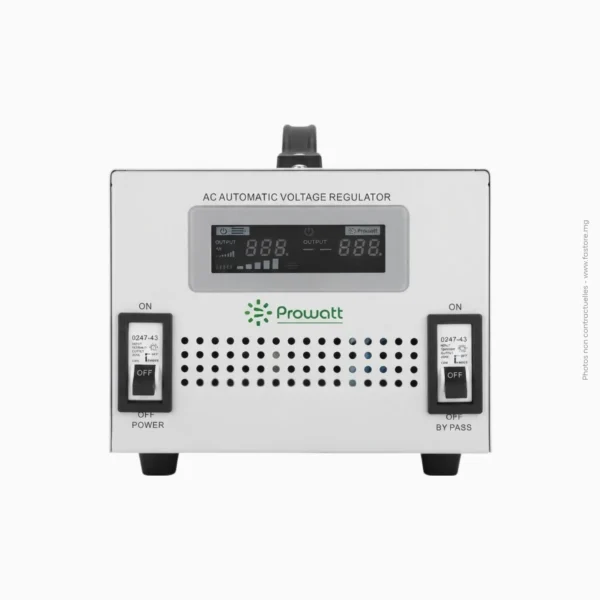 Stabilisateur servomoteur monophasé | 1000VA PROWATT
