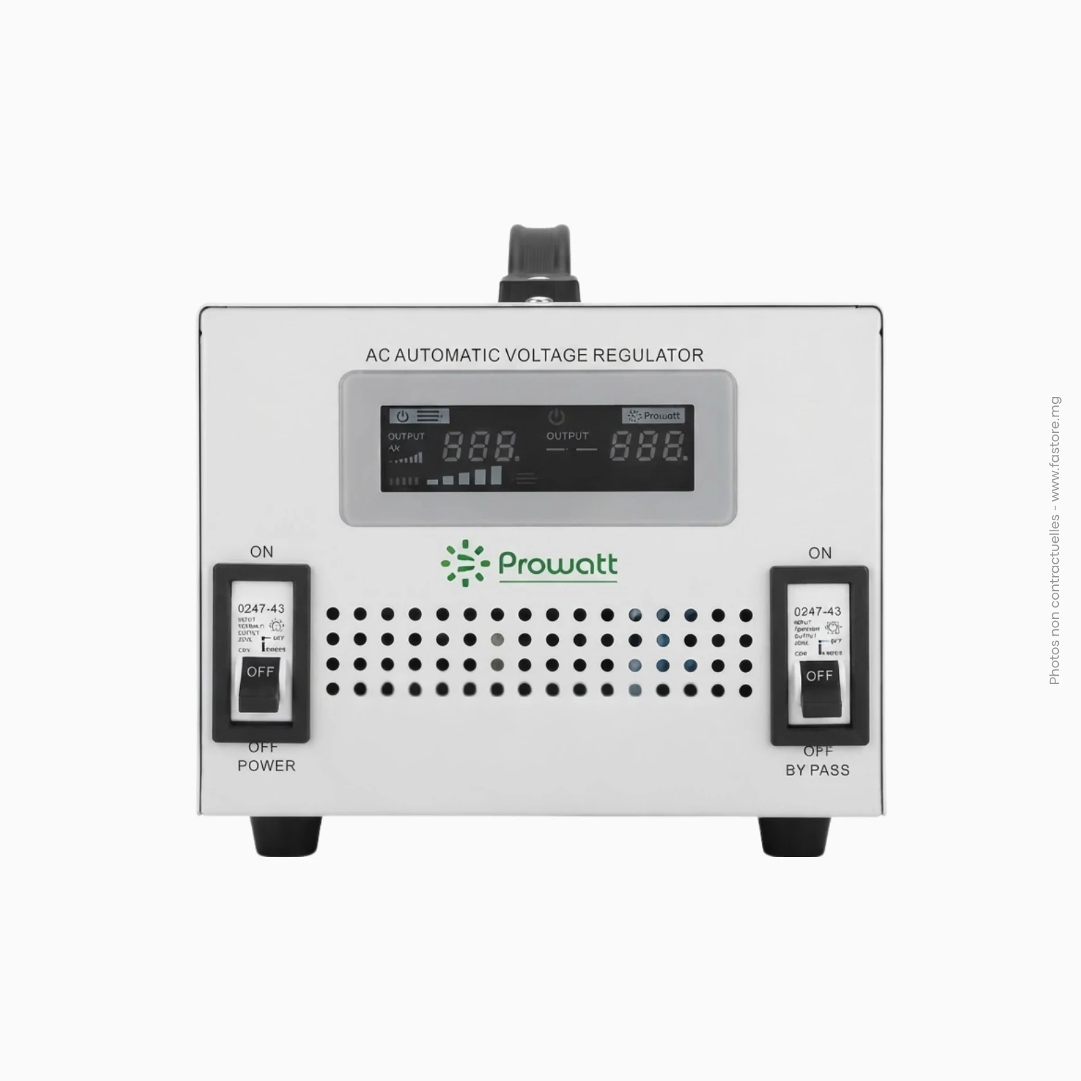 Stabilisateur servomoteur monophasé _ 5000VA PROWATT Stabilisateur servomoteur monophasé | 5000VA PROWATT – Image 1