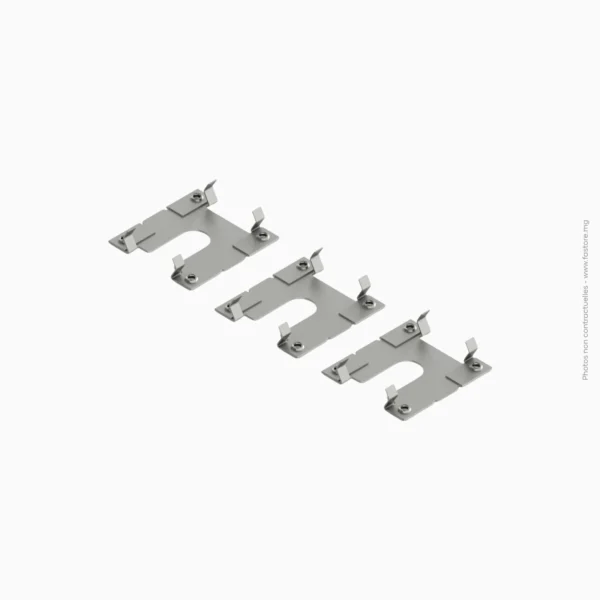 Structure panneau - clip mise à la terre toit plat (Lot de 3pcs) | 25mm PROWATT