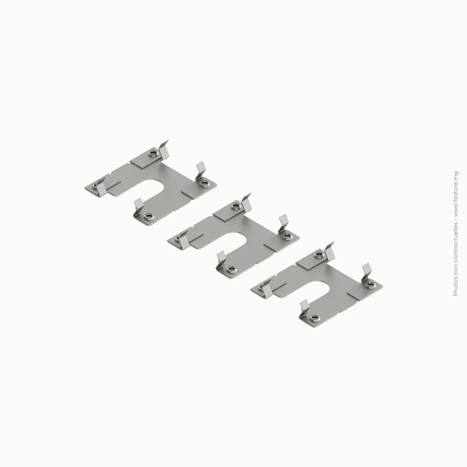 Structure panneau - clip mise à la terre toit plat (Lot de 3pcs) _ 25mm PROWATT Structure panneau - clip mise à la terre toit plat (Lot de 3pcs) | 25mm PROWATT – Image 1