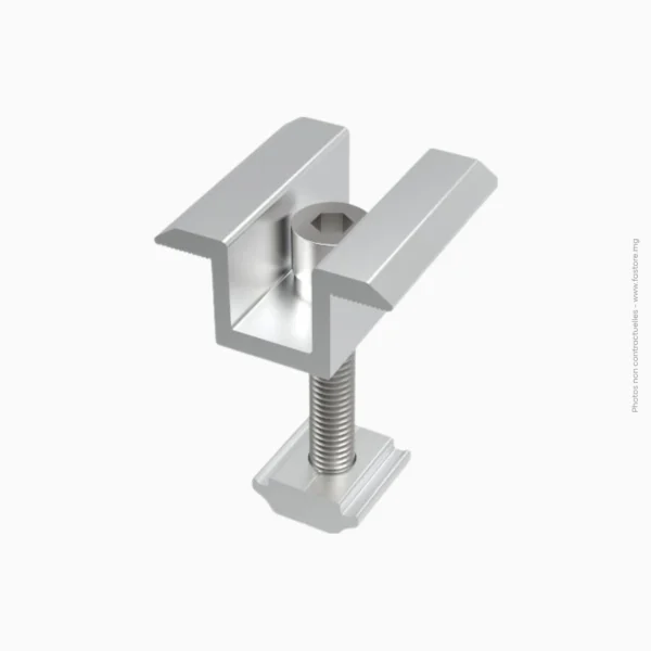 Structure panneau - mid clamp réglable | 30-35mm PROWATT