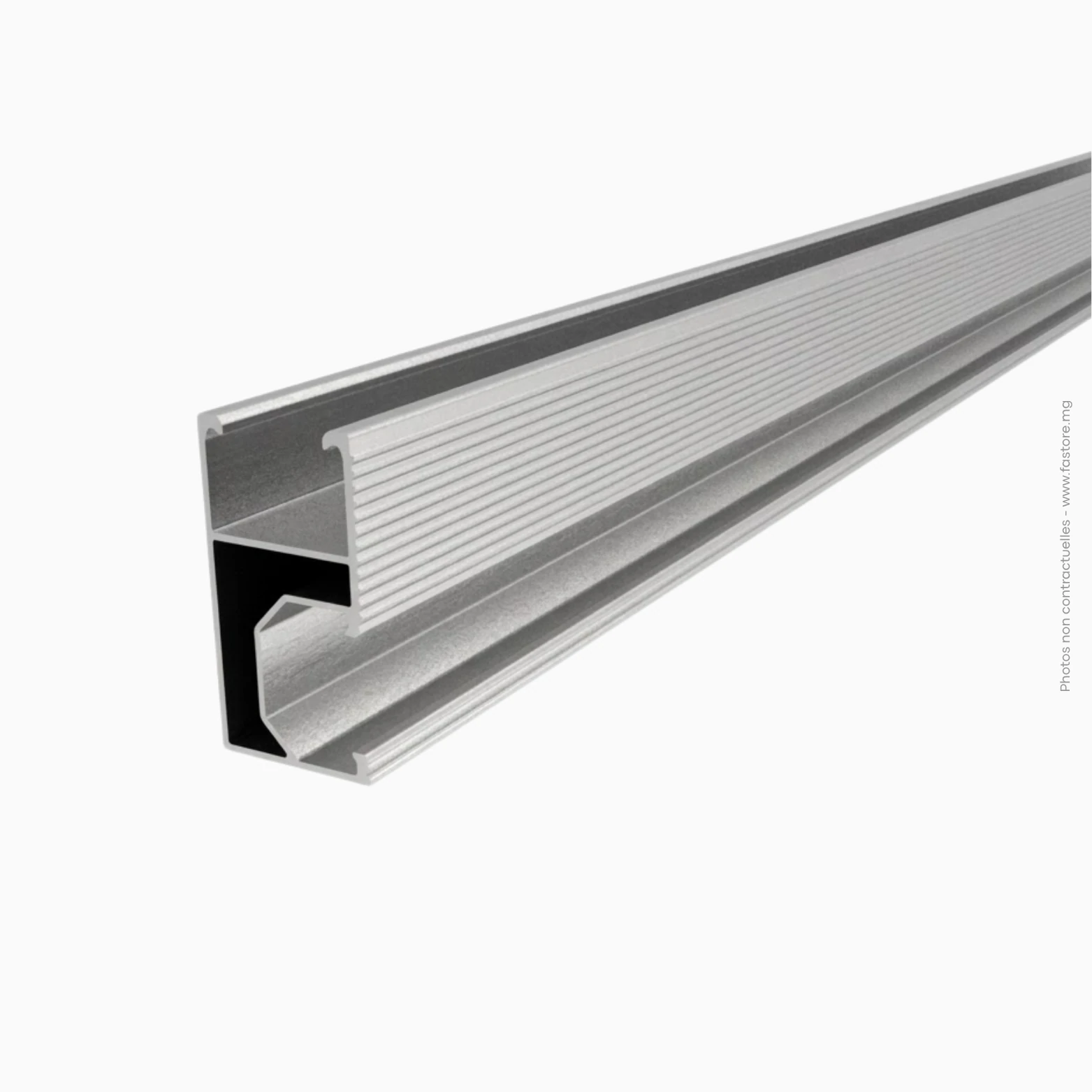 Structure panneau - rail alu CR20 (Lot de 10pcs) _ 2400mm PROWATT Structure panneau - rail alu CR20 (Lot de 10pcs) | 2400mm PROWATT – Image 1