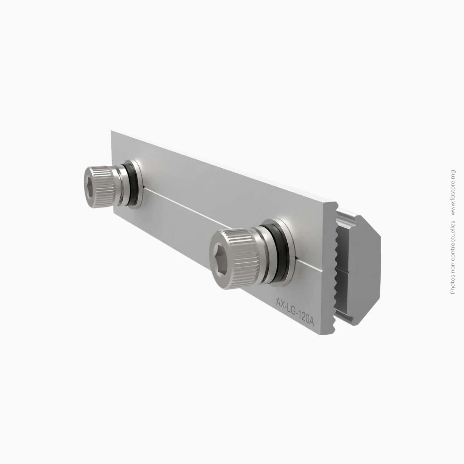 Structure panneau - rail connector alu CR1 _ 150mm PROWATT Structure panneau - rail connector alu CR1 | 150mm PROWATT – Image 1