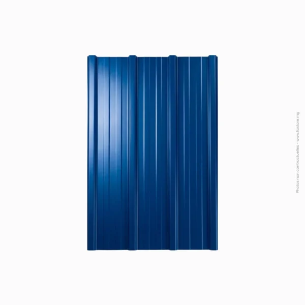 Tôle Galvabac Prélaquée - Épaisseur 50/100 - Largeur 0,90m | 4 kg / ml