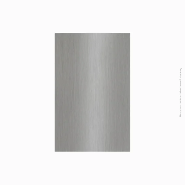 Tôle Plane Galvanisée Rigide (TPG) - Épaisseur 18/100 - 2m x 1m | 2,8 kg