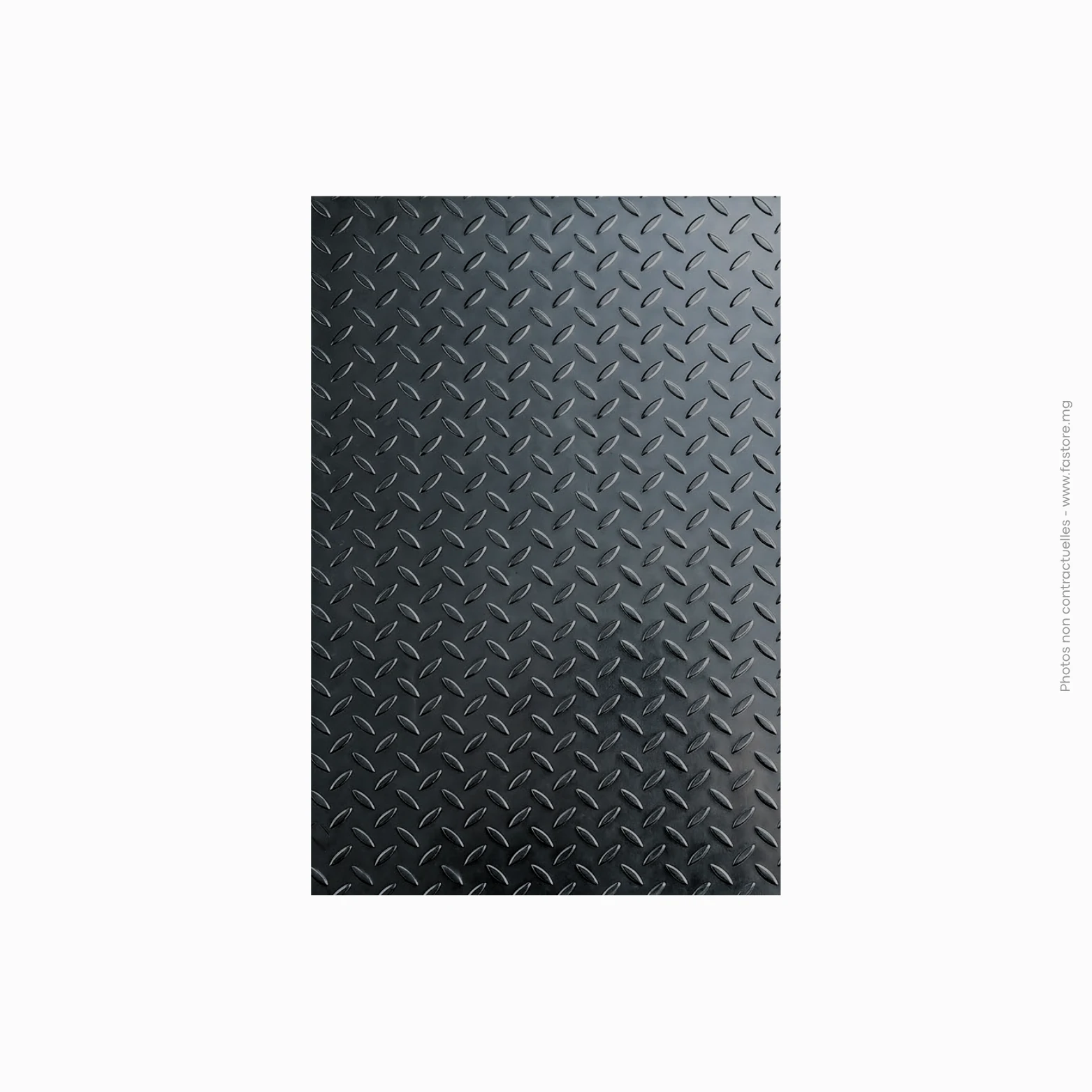 Tôle Plane Noire Striée (TPN) longueur sur mesure - Épaisseur 14_10 (1.4mm) _ 11 kg _ ml Tôle Plane Noire Striée (TPN) longueur sur mesure - Épaisseur 14/10 (1.4mm) | 11 kg / ml – Image 1