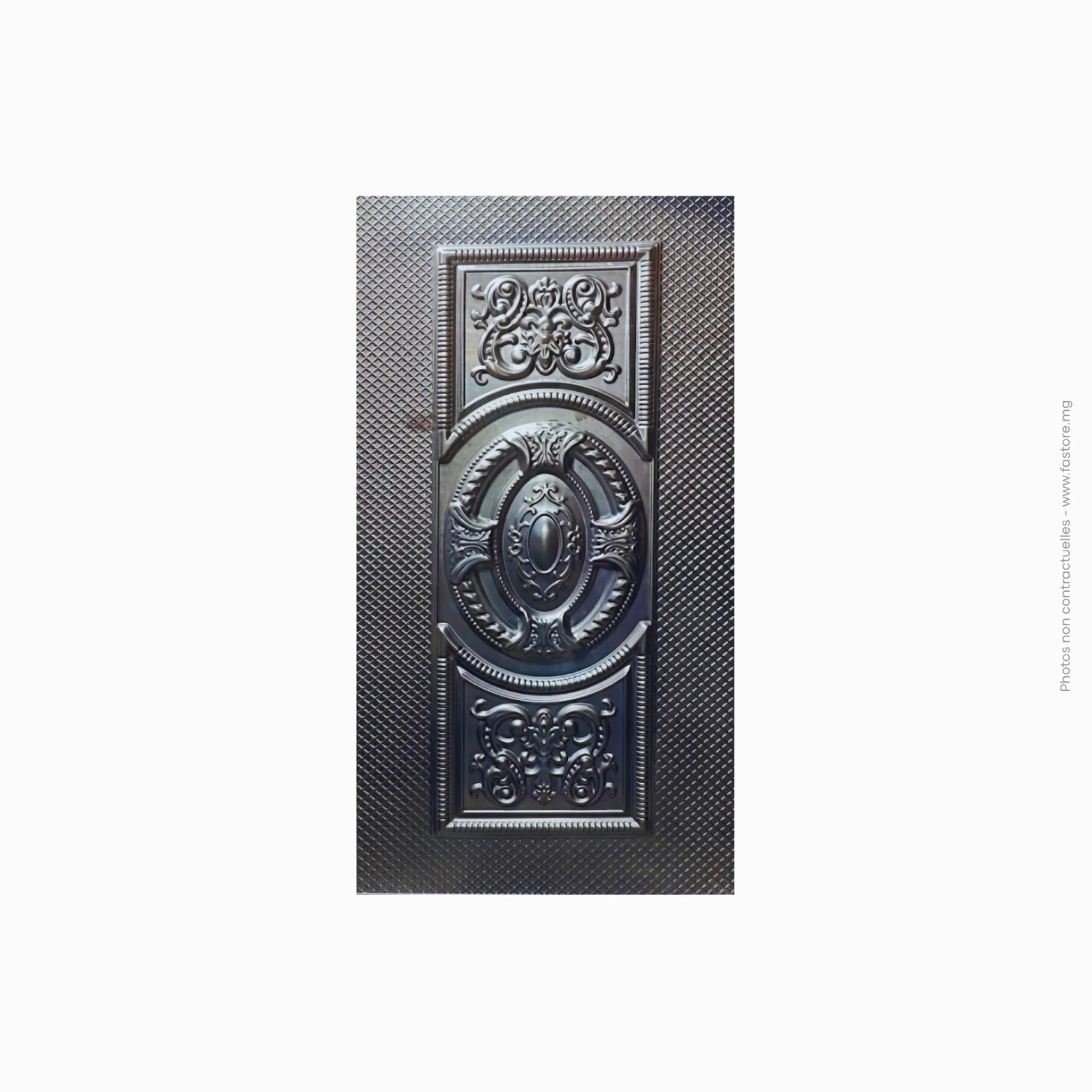 Tôle Plane Noire à Motif (TPN) - Épaisseur 12_10 (1.2mm) - 2m x 1m _ 18 kg Tôle Plane Noire à Motif (TPN) - Épaisseur 12/10 (1.2mm) - 2m x 1m | 18 kg – Image 1