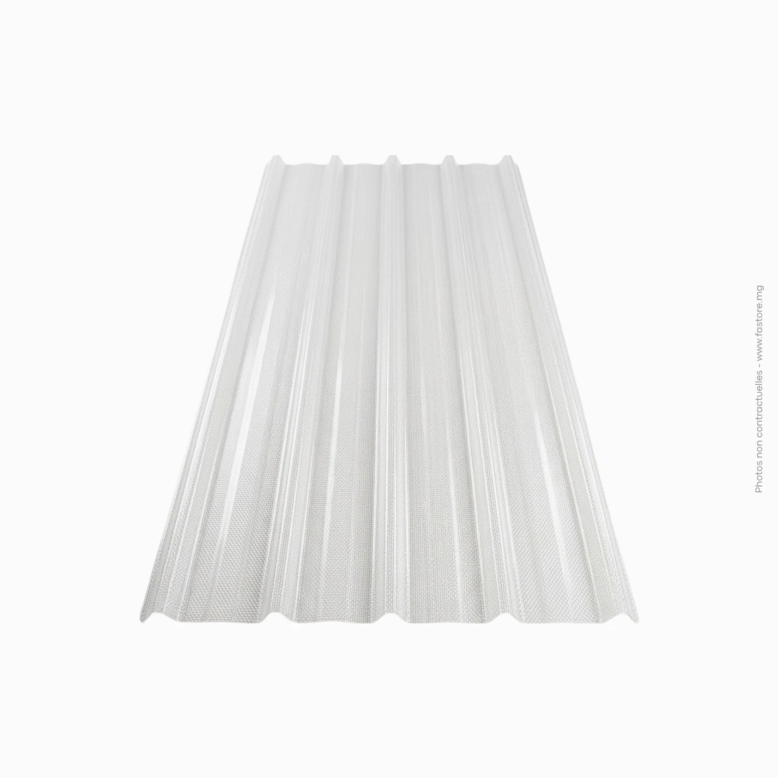 Tôle Plastique Translucide Galvabac Fibre - Épaisseur 1,0mm - 1m x 3m _ 5 kg Tôle Plastique Translucide Galvabac Fibre - Épaisseur 1,0mm - 1m x 3m | 5 kg – Image 1
