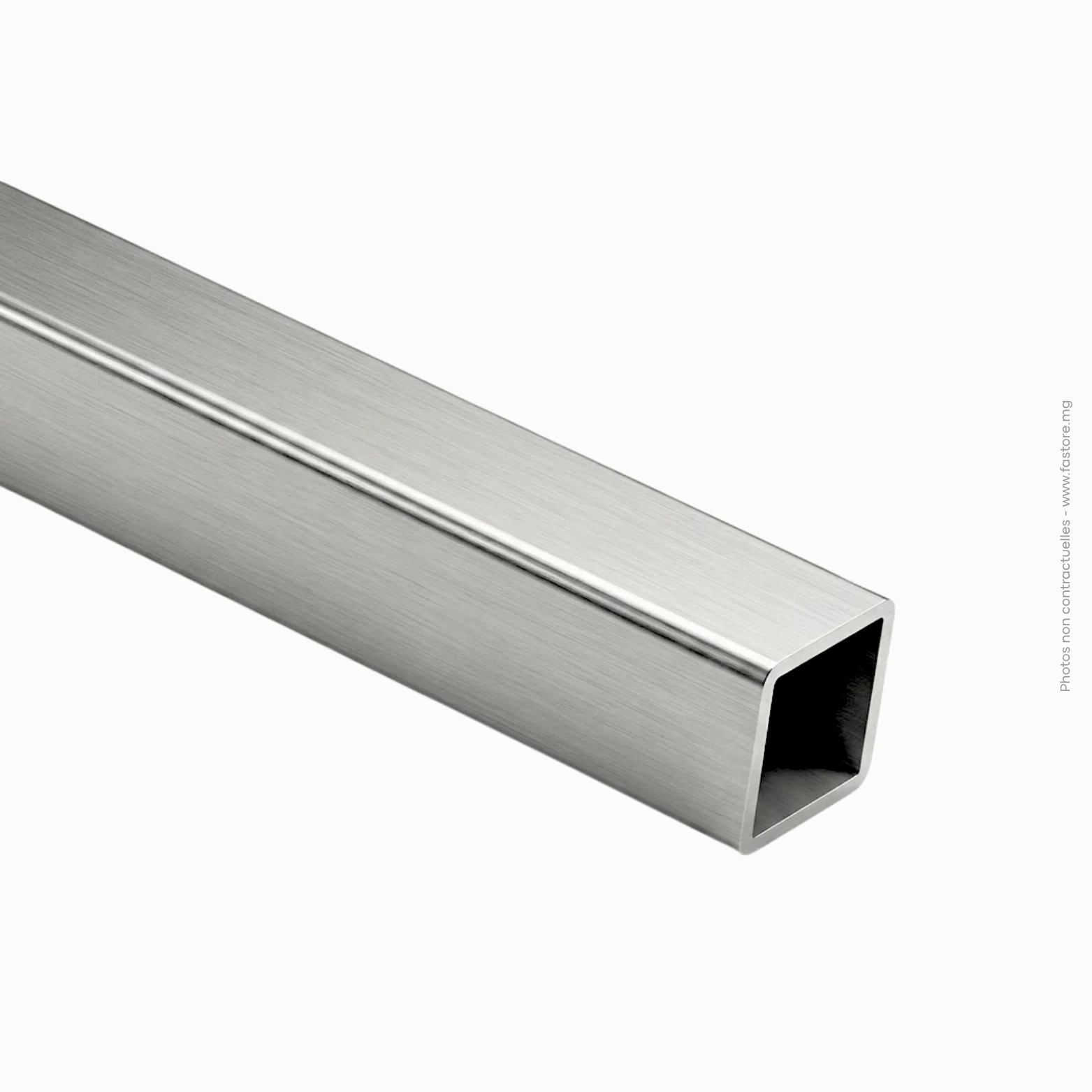 Tube Carré Galvanisé - 40x40x1.2mm - Longueur 5,80m _ 7.7 kg Tube Carré Galvanisé - 20x20x0.9mm - Longueur 5,80m | 2.8 kg – Image 1