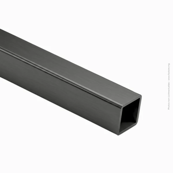 Tube Carré Noir Laminé à Froid (LF) - 30x30x1.2mm - Longueur 5,80m | 5.7 kg